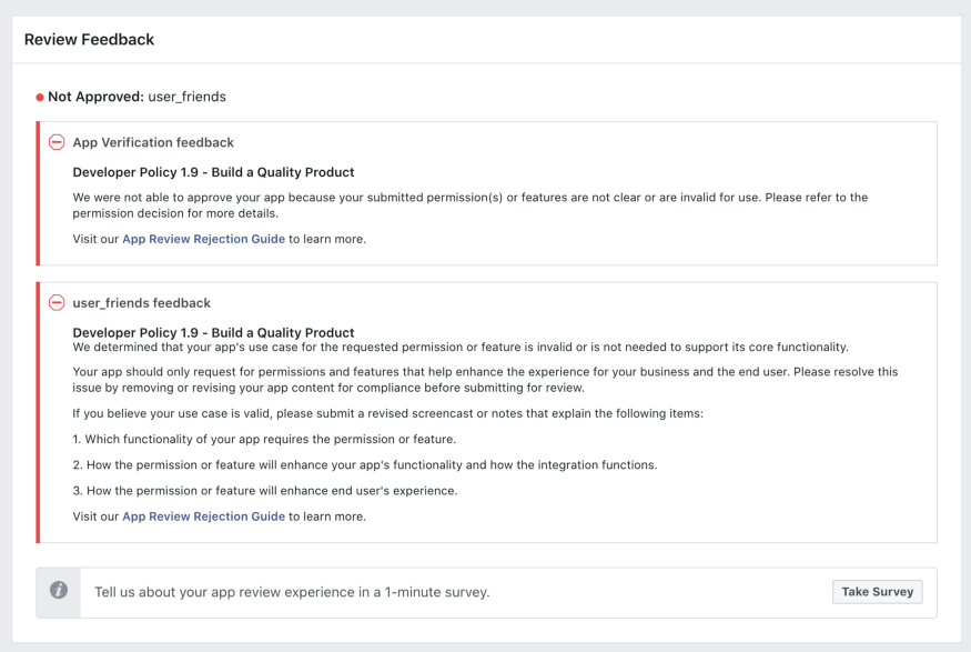Kahu Software ⋅ How to get approved through Facebook's App Review